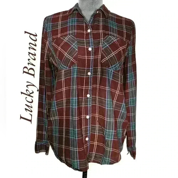 Lucky Brand Blouse S/P - Picture 1 of 5